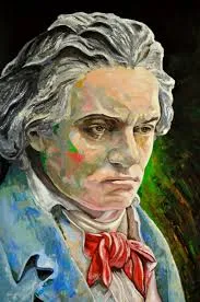 Portret van Ludwig van Beethoven