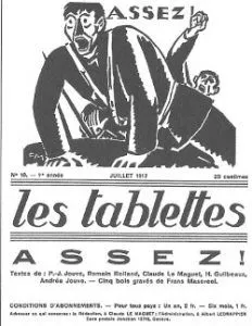 Frans Masereel, Assez!! – anti-oorlogshoutsnede, ca. 1917